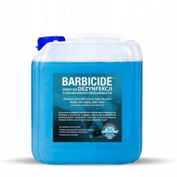 Barbicide Spray do dezynfekcji powierzchni 5l.